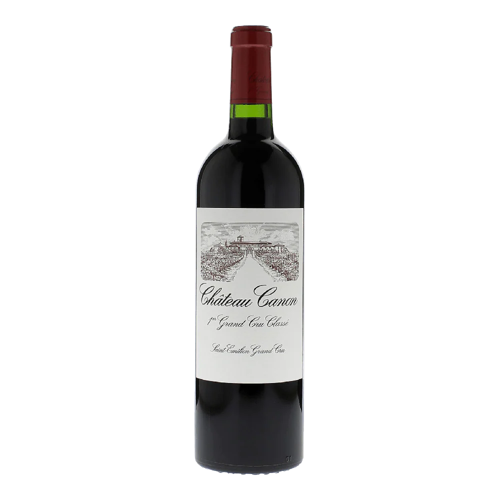 Château Canon 2018 bottle, Saint-Émilion Grand Cru red wine