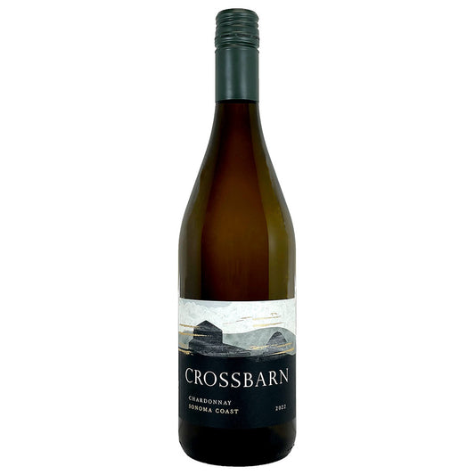 Crossbarn Chardonnay Sonoma Coast 2022 bottle, 100% Chardonnay from Sonoma Coast California