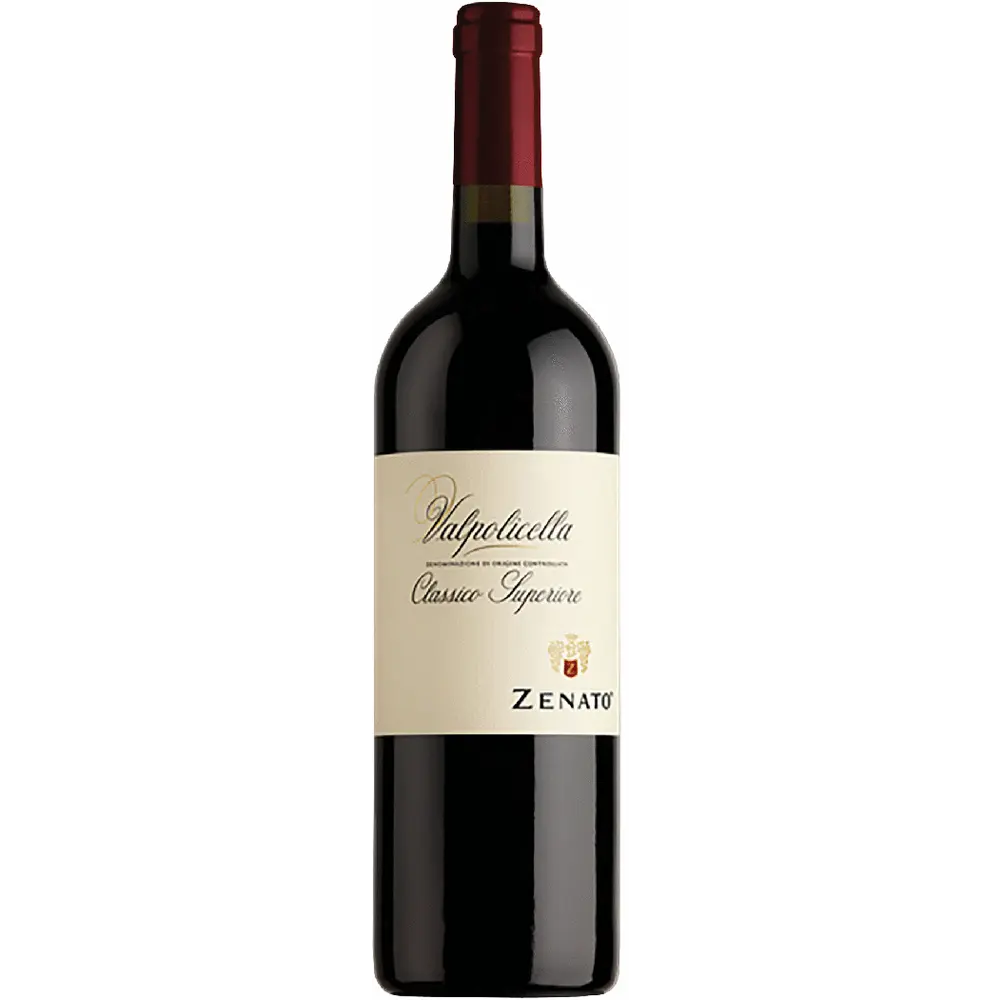 Zenato Valpolicella Superiore DOC 2021 red wine bottle, 750 ml, Veneto Italy