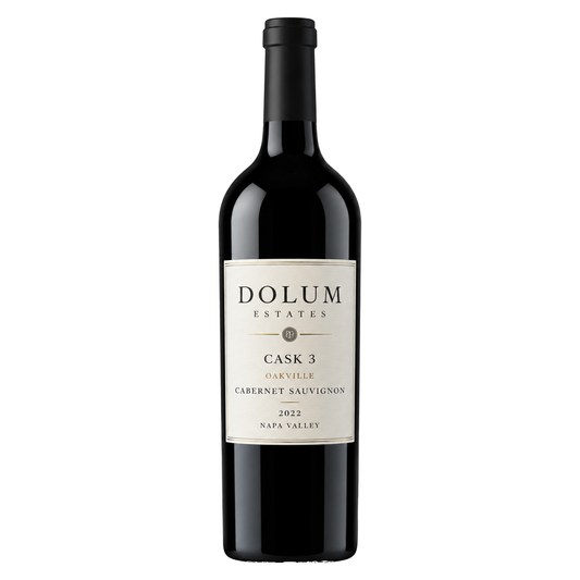 Dolum Estates – Cask 3 Oakville Cabernet Sauvignon 2022 – Napa Valley California USA