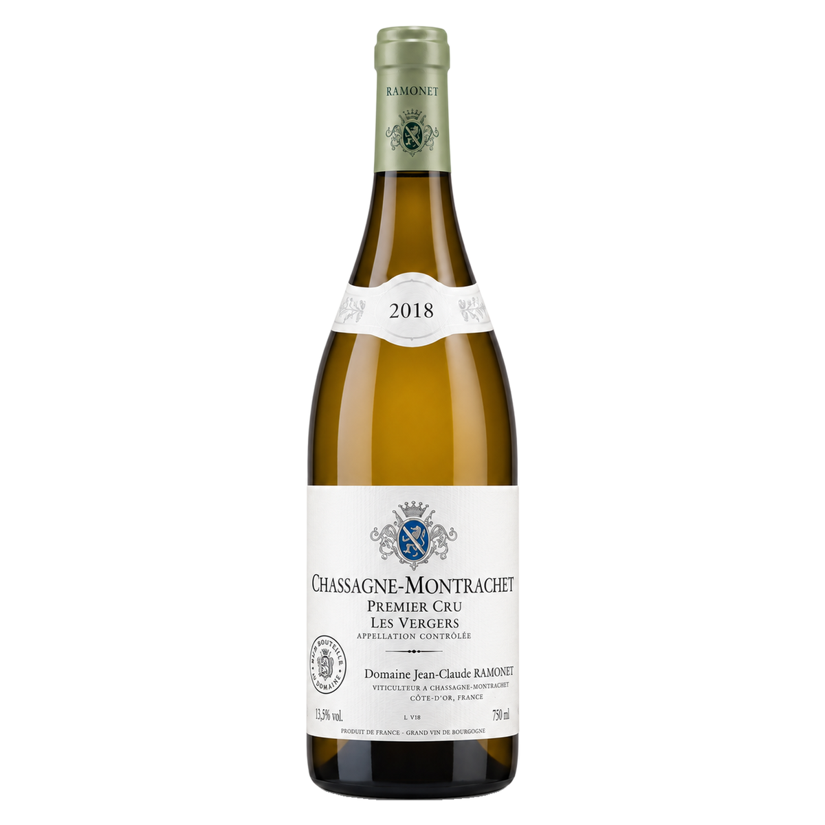 Domaine Jean-Claude Ramonet – Chassagne-Montrachet Premier Cru Les Vergers 2018 – Burgundy France