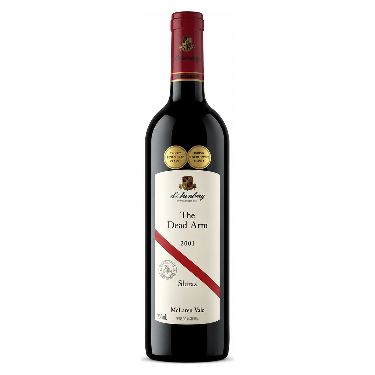 d'Arenberg – The Dead Arm Shiraz 2001 – McLaren Vale Australia