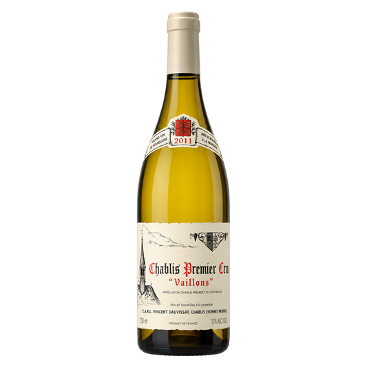 Domaine Vincent Dauvissat – Chablis Premier Cru Vaillons 2011 – Burgundy France