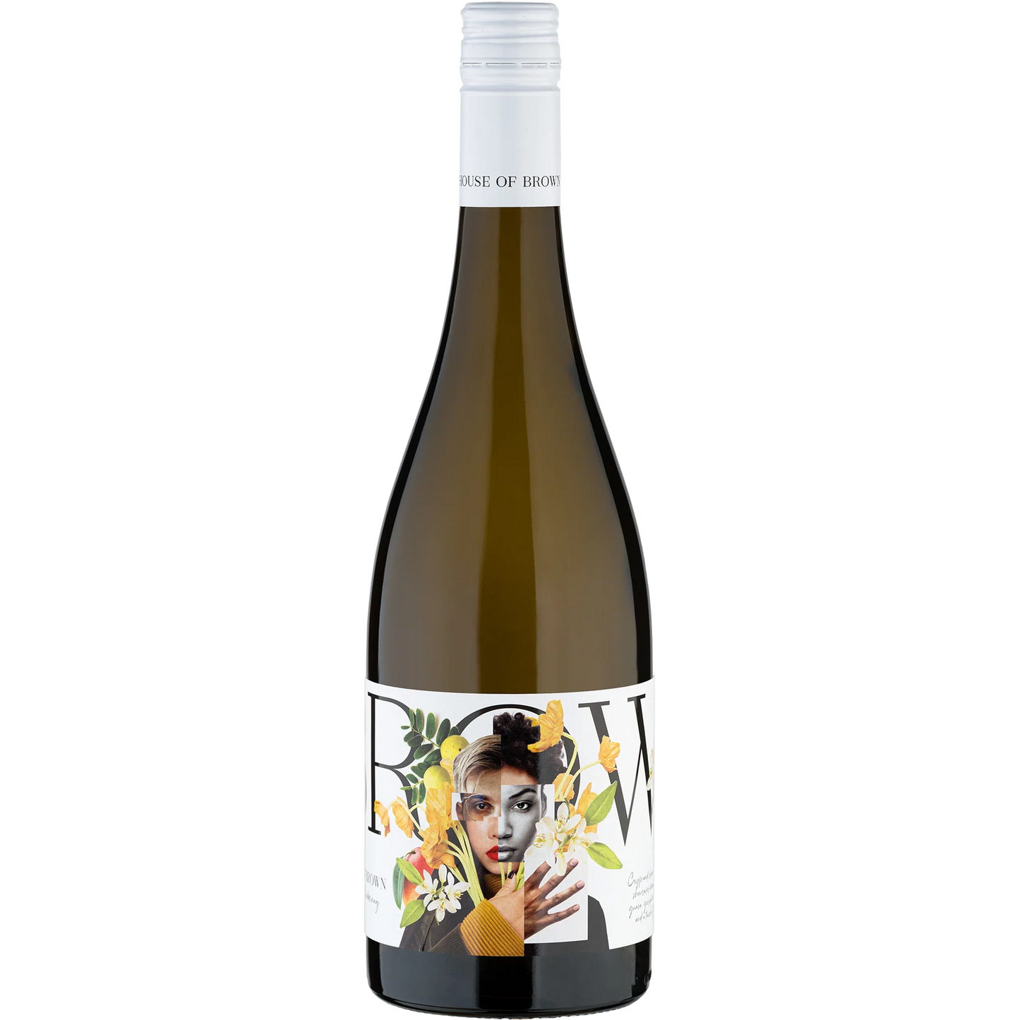 House of Brown Chardonnay 2022 bottle, Lodi California (Cosumnes River)