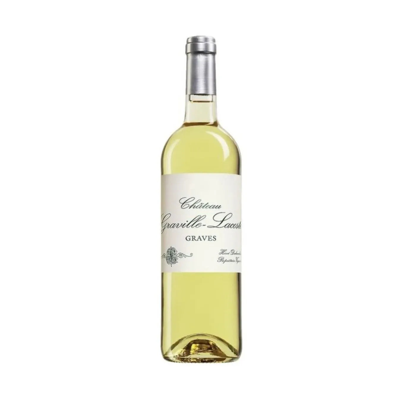 Château Graville-Lacoste Graves Blanc 2023 bottle, white wine from Graves Bordeaux