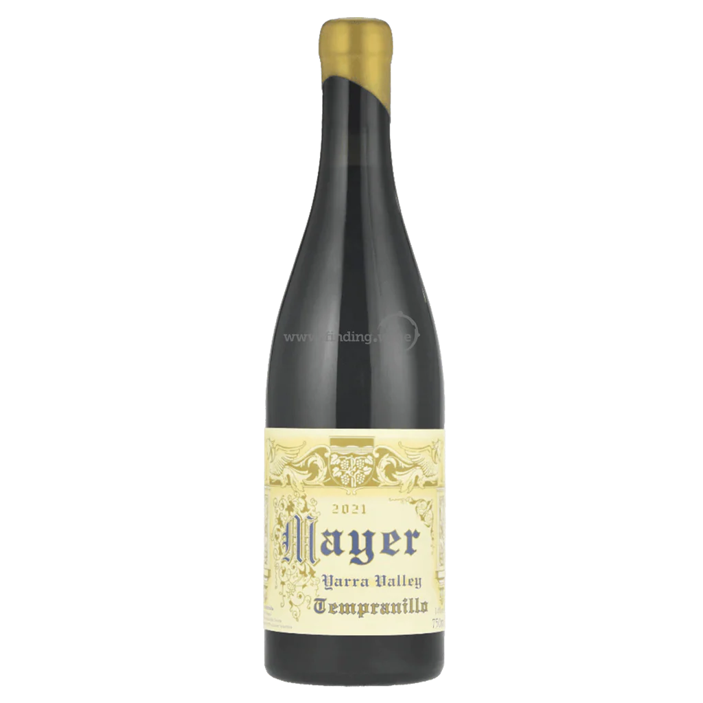 Mayer Tempranillo 2021 bottle from Yarra Valley Australia red wine
