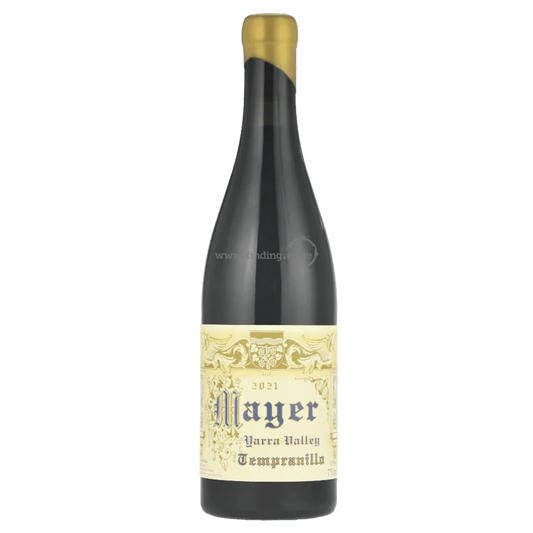 Mayer Tempranillo 2021 bottle from Yarra Valley Australia red wine