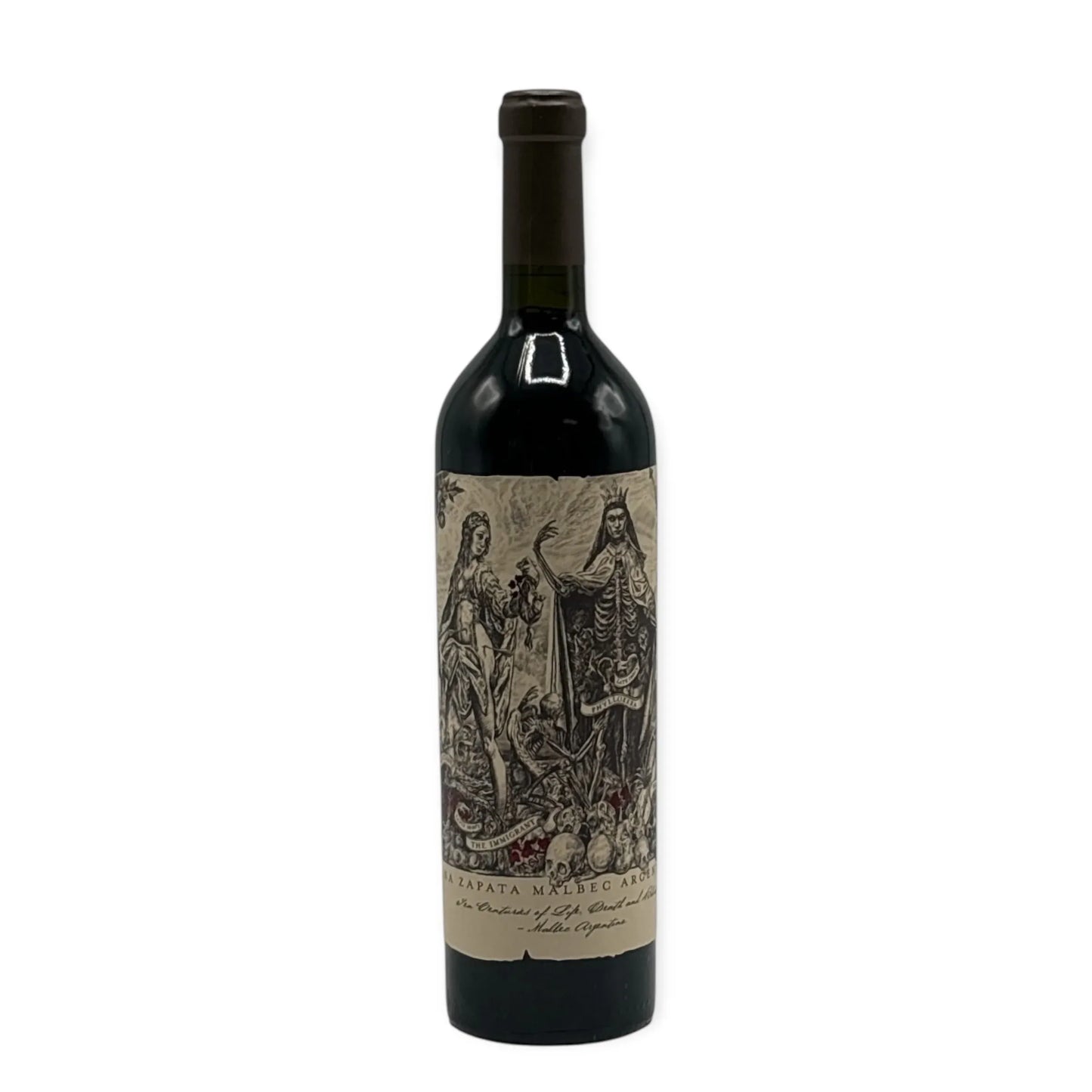 Catena Zapata Malbec Argentino 2022 bottle, Mendoza Argentina red wine
