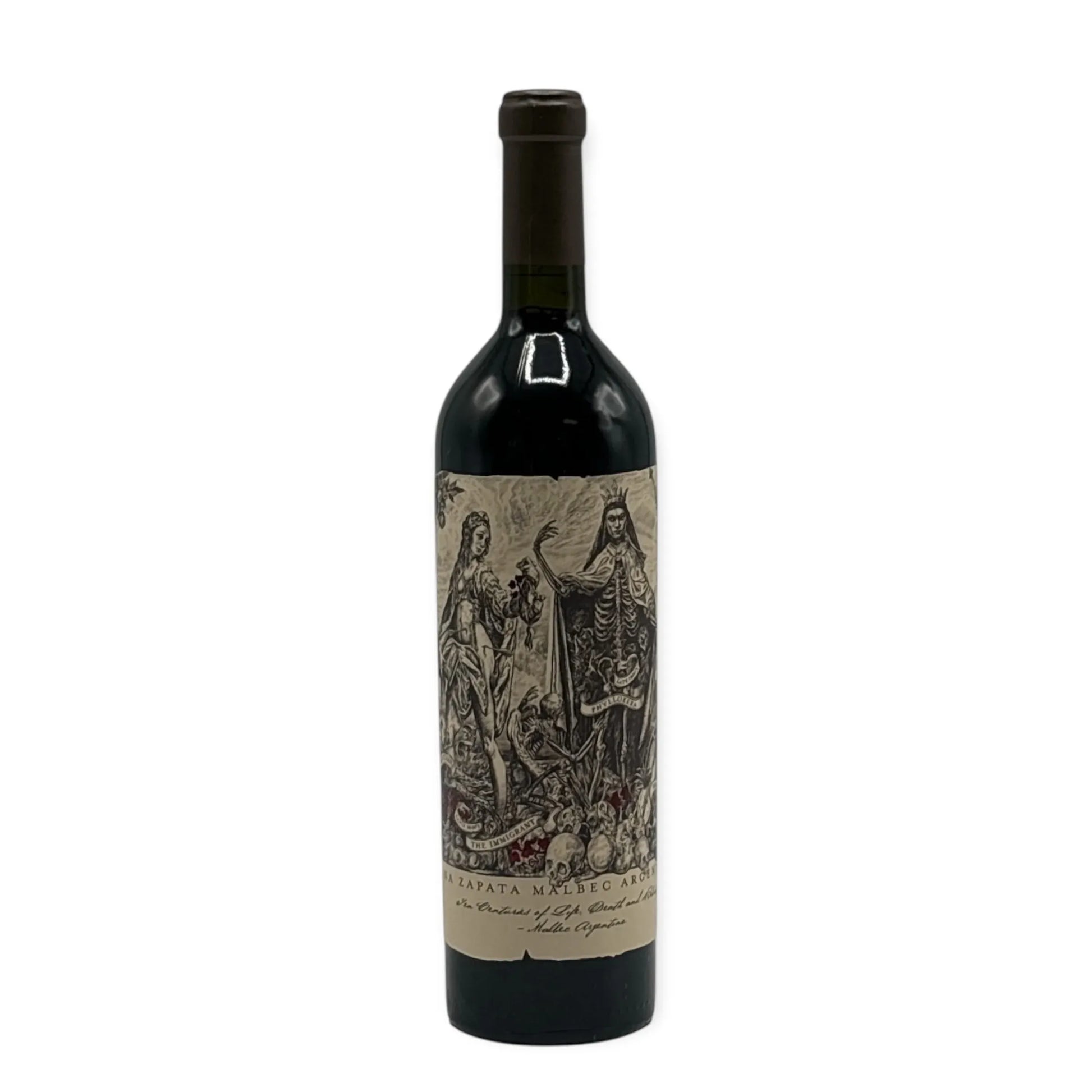 Catena Zapata Malbec Argentino 2022 bottle, Mendoza Argentina red wine
