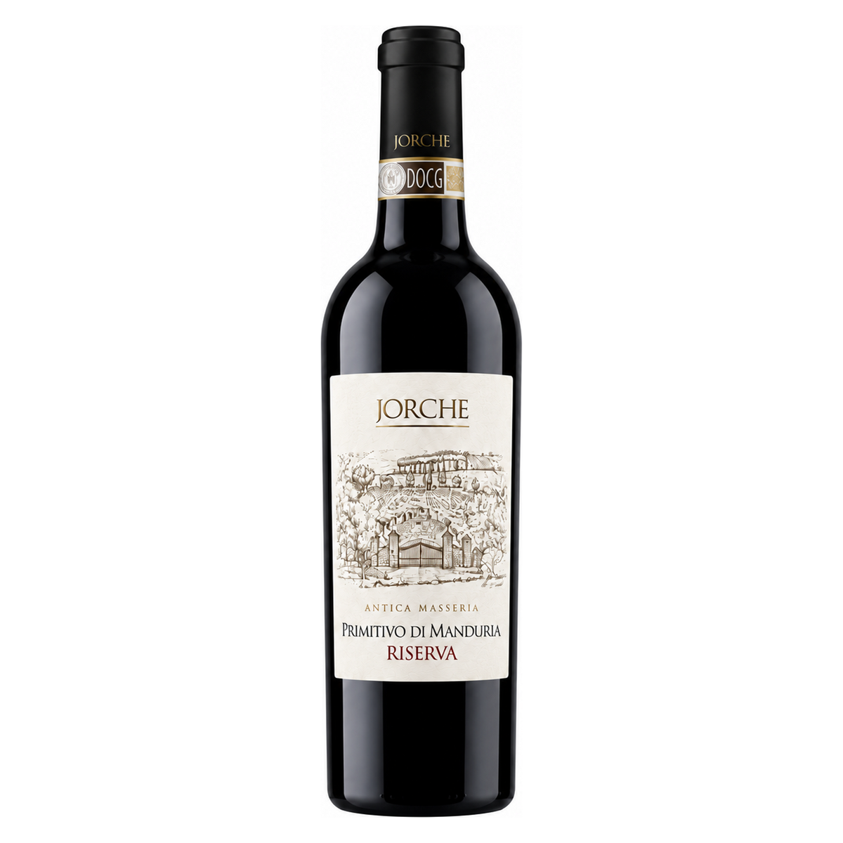 Antica Masseria Jorche – Primitivo di Manduria Riserva 2019 – Puglia Italy