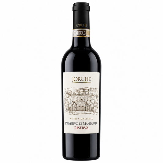 Antica Masseria Jorche – Primitivo di Manduria Riserva 2019 – Puglia Italy