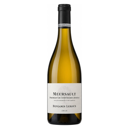 Benjamin Leroux – Meursault Premier Cru Genevrières Dessus 2016 – Burgundy France