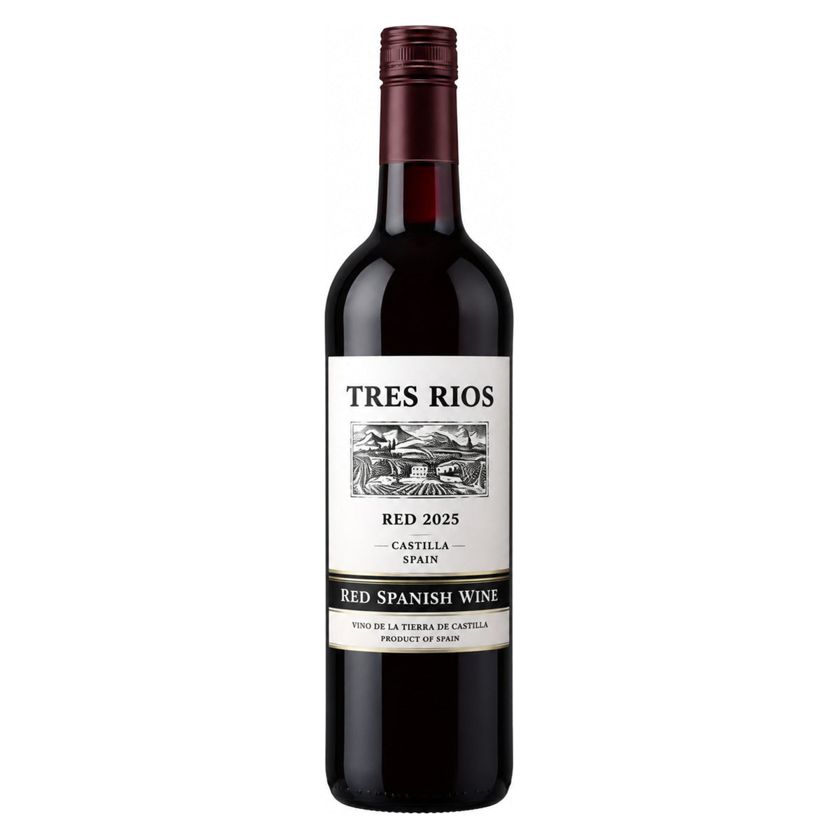Bodegas Gallegas – Tres Rios Red 2025 – Castilla Spain