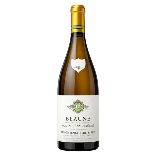 Remoissenet Père et Fils – Beaune Blanc Montagne Saint-Désiré 2020 – Burgundy France — representative bottle, vintage not shown
