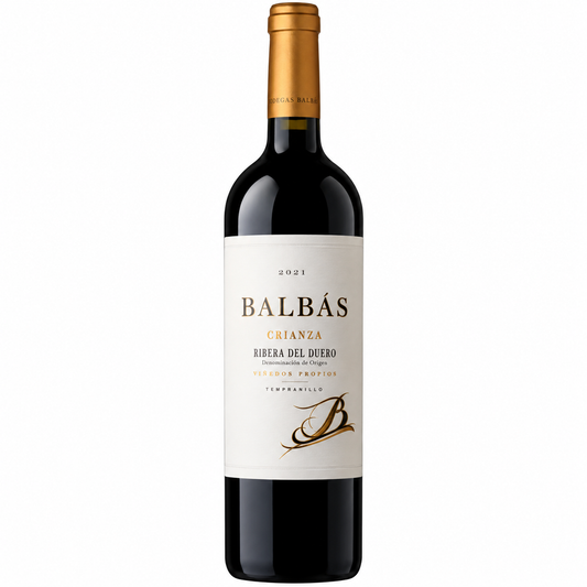 Bodegas Balbás – Crianza Tempranillo 2021 – Ribera del Duero Spain