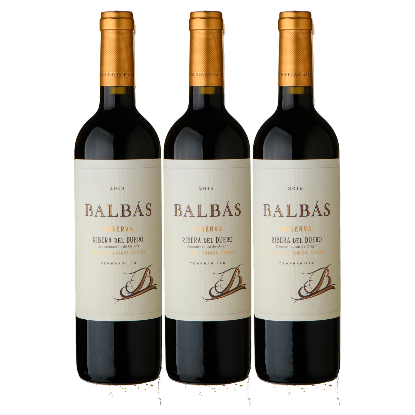 Bodegas Balbás – Reserva Tempranillo Vertical 2016-2017-2018 – Ribera del Duero Spain

