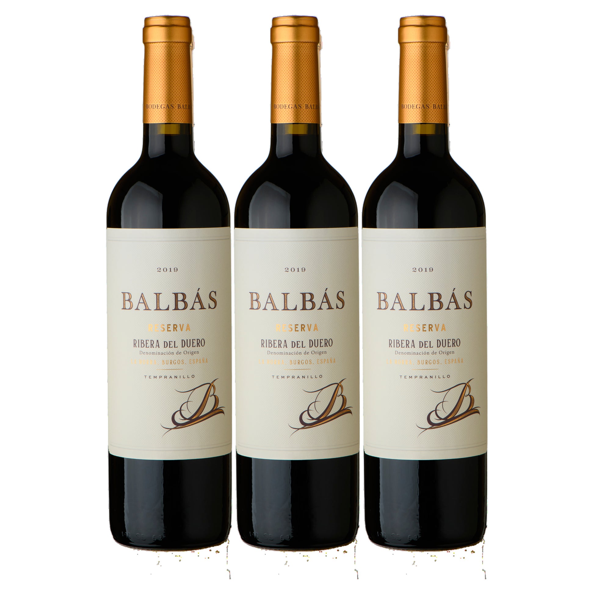 Bodegas Balbás – Reserva Tempranillo Vertical 2016-2017-2018 – Ribera del Duero Spain
