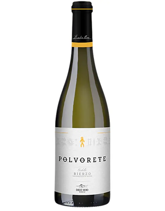 Bottle of Emilio Moro Polvorete Bierzo Godello 2024 Spanish white wine