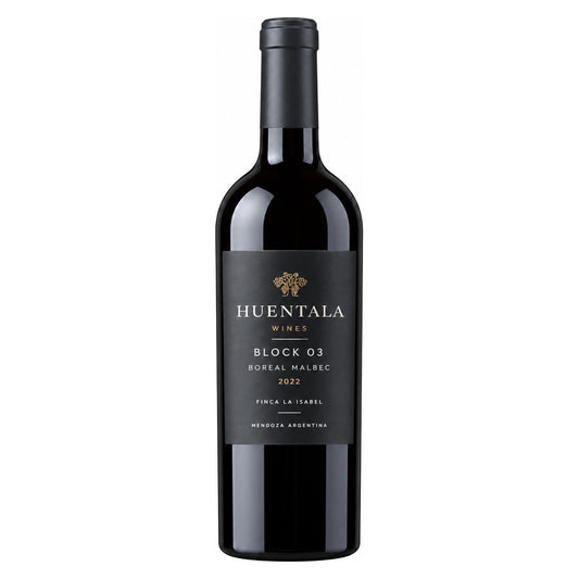 Huentala Wines – Finca La Isabel Block 03 Boreal Malbec 2022 – Mendoza Argentina