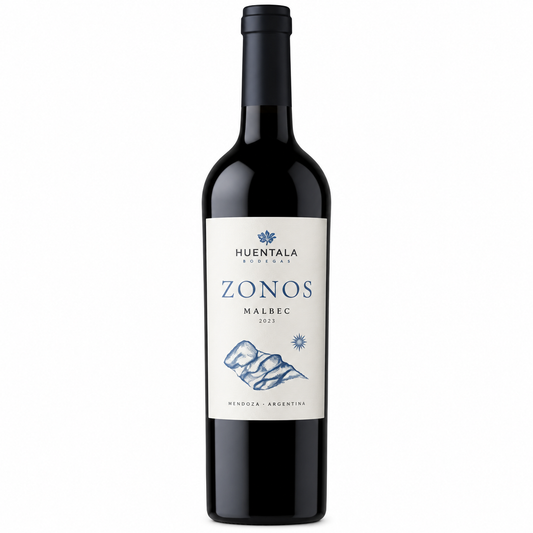 Bodegas Huentala – Zonos Malbec 2023 – Mendoza Argentina