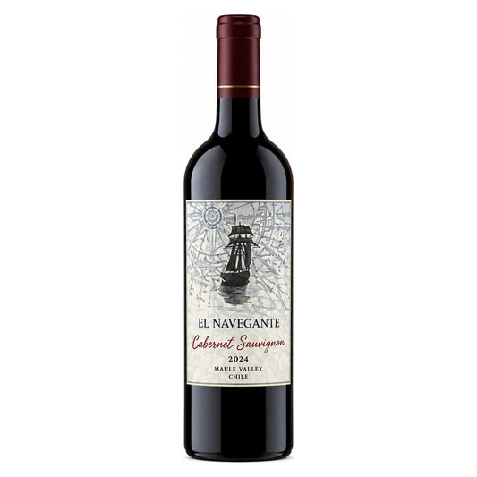 Viña de Aguirre – El Navegante Cabernet Sauvignon 2024 – Maule Valley Chile