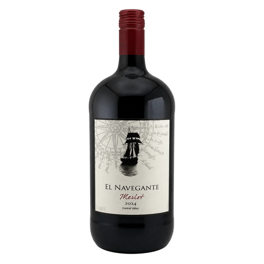 Bodegas Viña de Aguirre – El Navegante Merlot 2024 – Maule Valley Chile