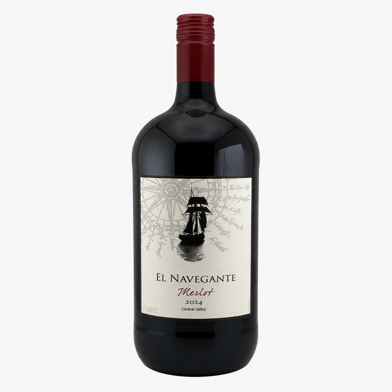 Bodegas Viña de Aguirre – El Navegante Merlot 2024 – Maule Valley Chile