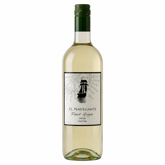 Bodegas Viña de Aguirre – El Navegante Pinot Grigio 2024 – Maule Valley Chile