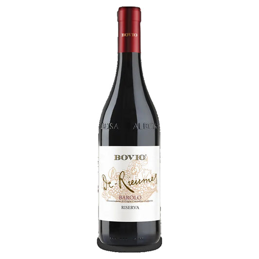 Bovio - Barolo Riserva De-Rieumes 2016 – Piedmont Italy