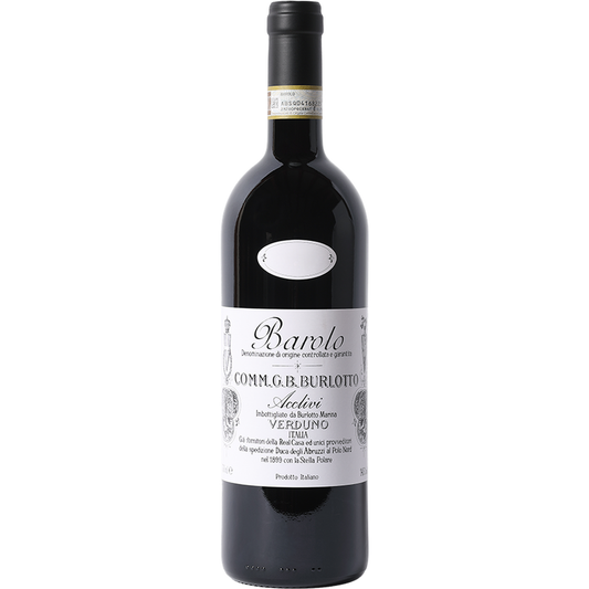 Comm. G.B. Burlotto – Barolo Acclivi 2015 – Piedmont Italy
