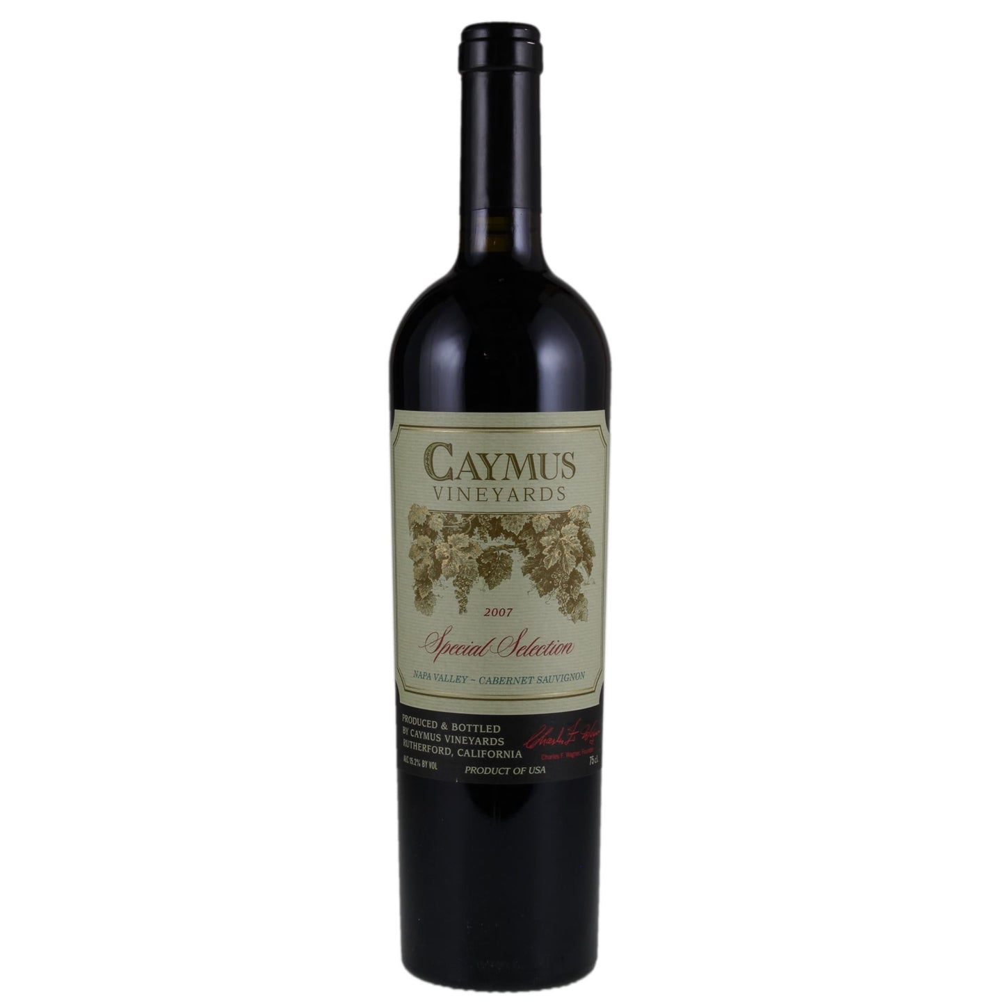 Caymus Vineyards – Special Selection Cabernet Sauvignon 2007 – Napa Valley USA