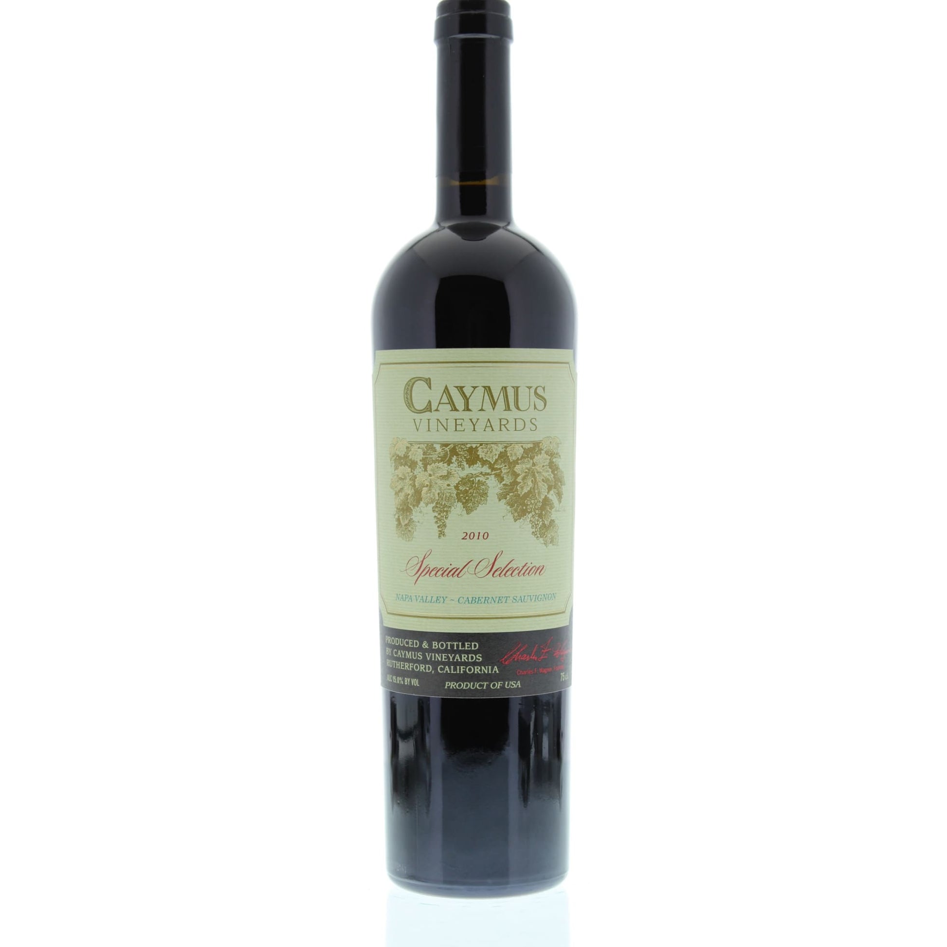 Caymus Vineyards – Special Selection Cabernet Sauvignon 2010 – Napa Valley USA