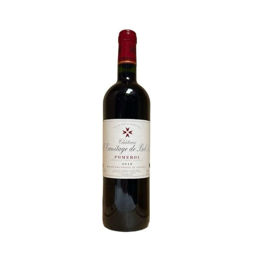 Black Chateau L'Ermitage de Bel-Air Merlot Red 2018 Bordeaux France - 750ml Caná Wine Shop