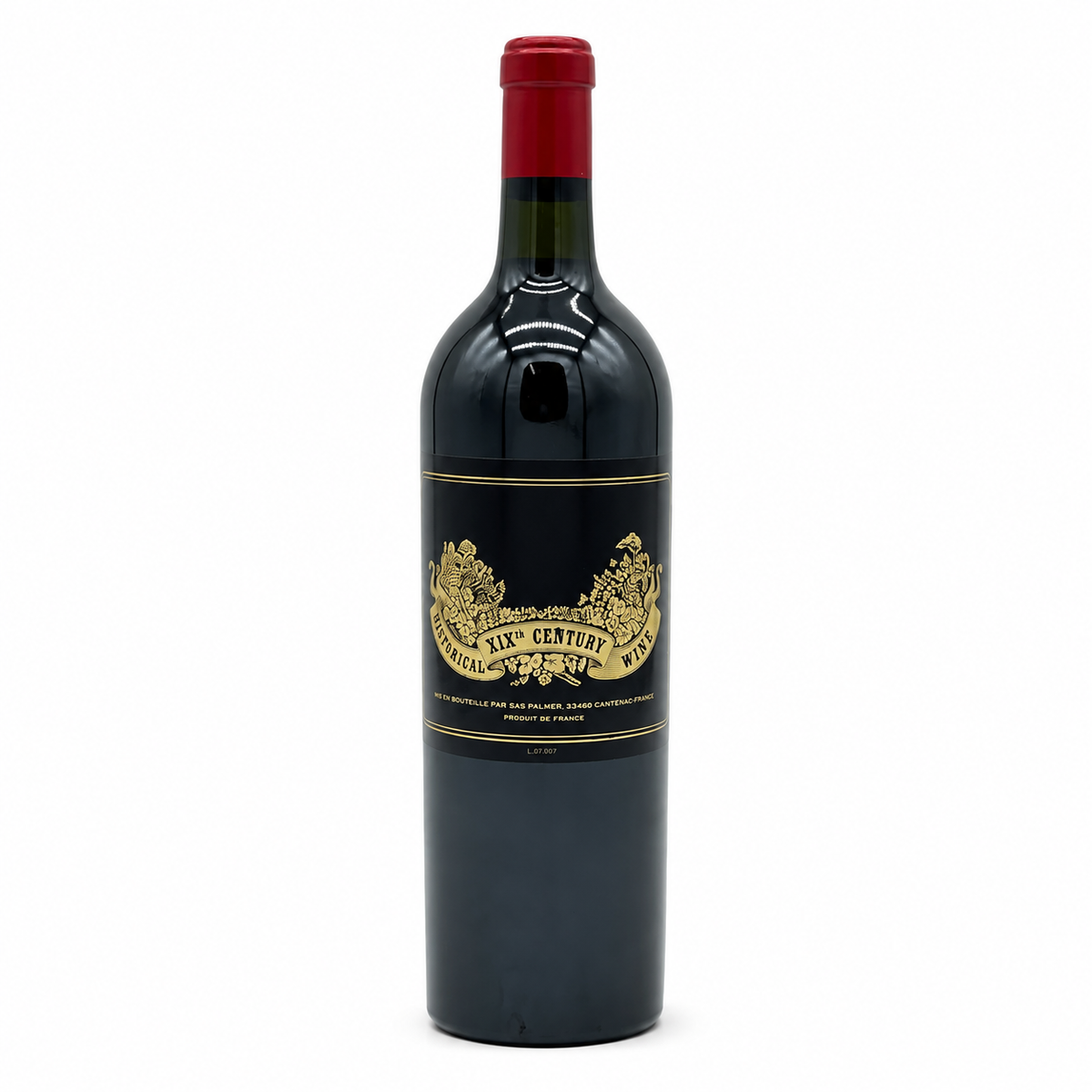 Château Palmer – Historical XIXth Century Wine 2007 – France