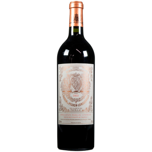 Château Pichon Baron – Château Pichon Baron 2003 – Pauillac Bordeaux France