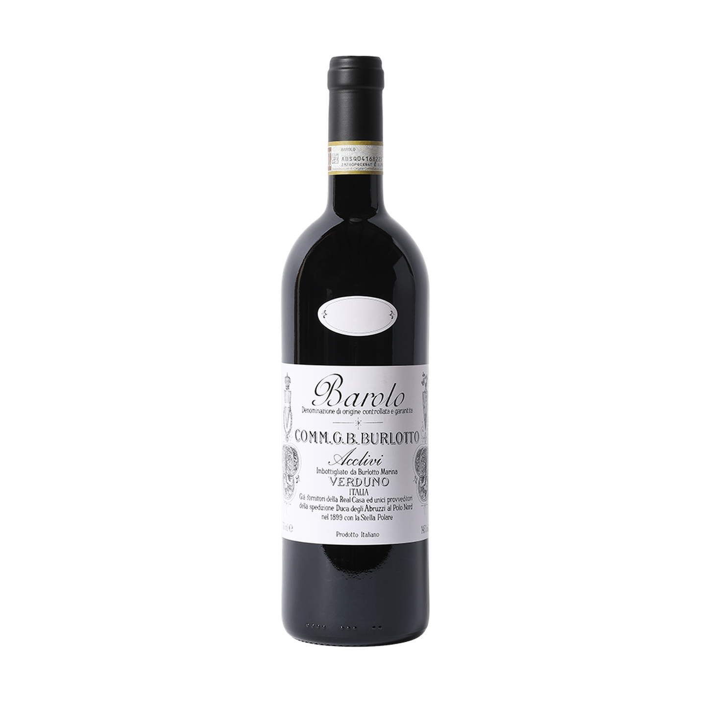 Comm. G.B. Burlotto – Barolo Acclivi – Piedmont Italy (bottle image)