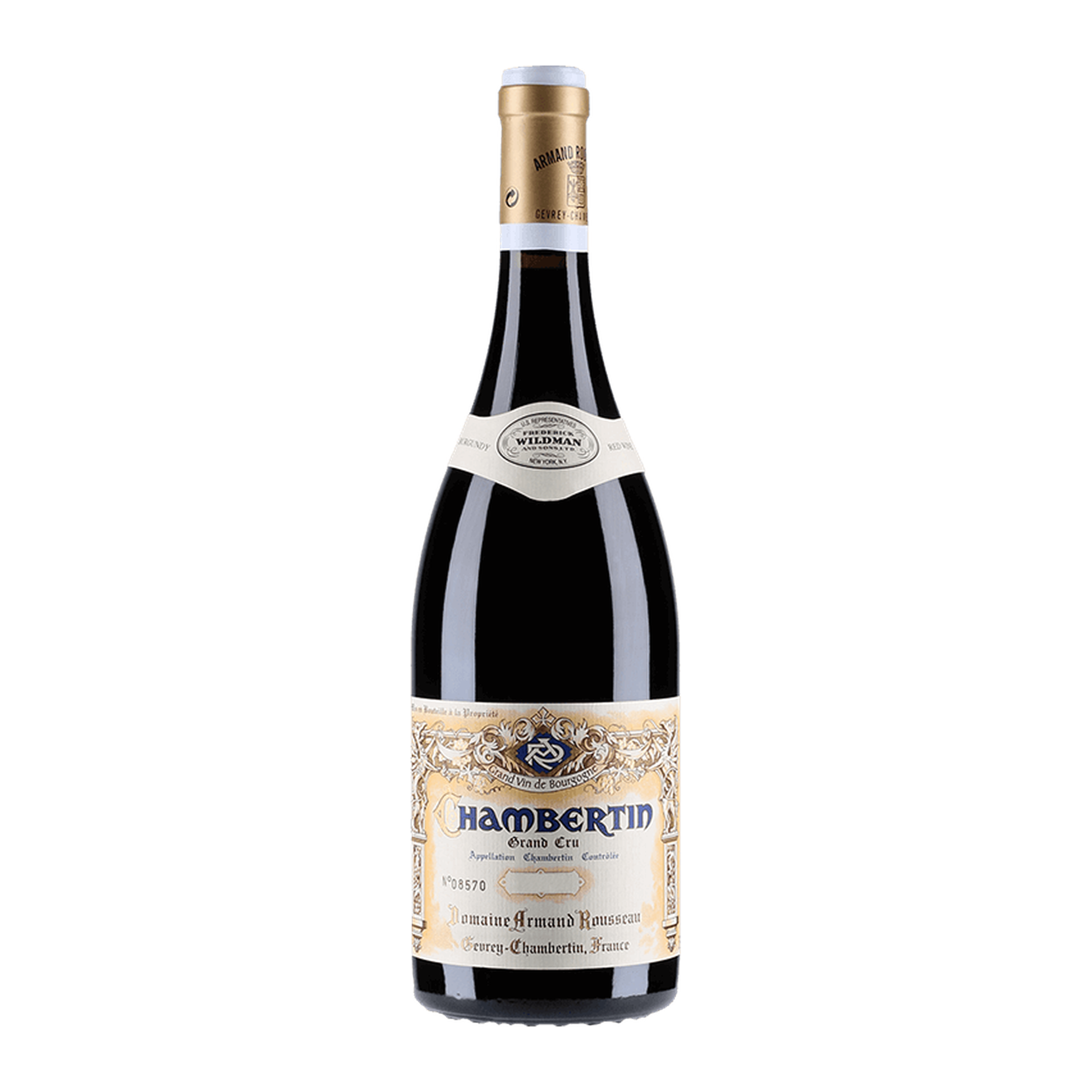 Domaine Armand Rousseau – Chambertin Grand Cru – Burgundy France (bottle image)