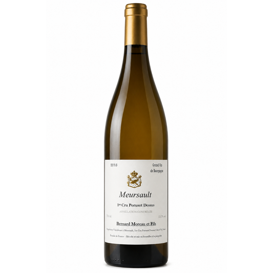 Domaine Bernard Moreau et Fils – Meursault Premier Cru Porusot Dessus 2018 – Burgundy France