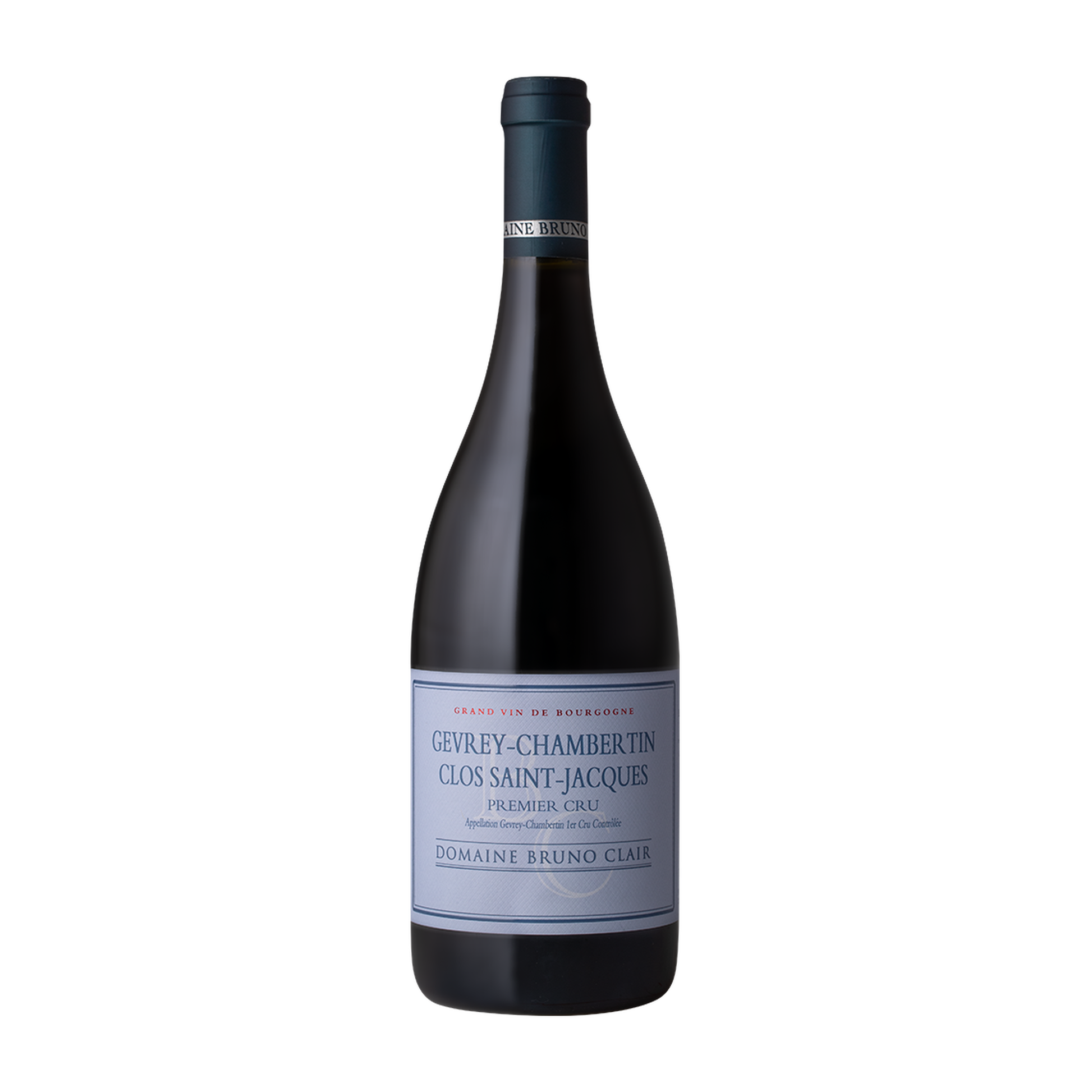 Domaine Bruno Clair – Gevrey-Chambertin Premier Cru Clos Saint-Jacques – Burgundy France (bottle image)