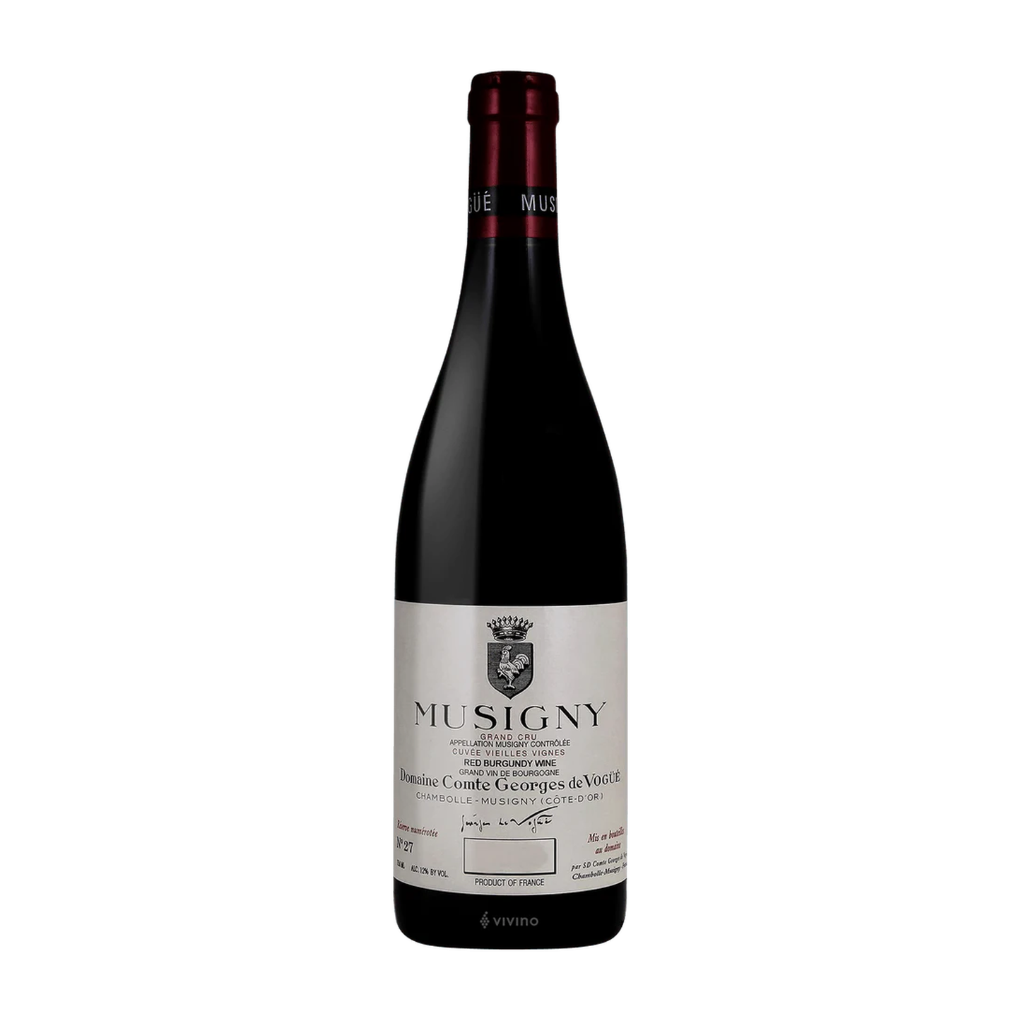 Domaine Comte Georges de Vogüé – Musigny Vieilles Vignes Grand Cru – Burgundy France (bottle image)