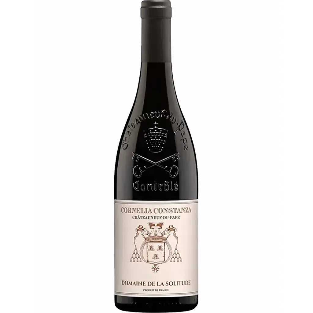 Domaine de la Solitude Cornelia Constanza Rouge 2020 bottle, old-vine Grenache Châteauneuf-du-Pape