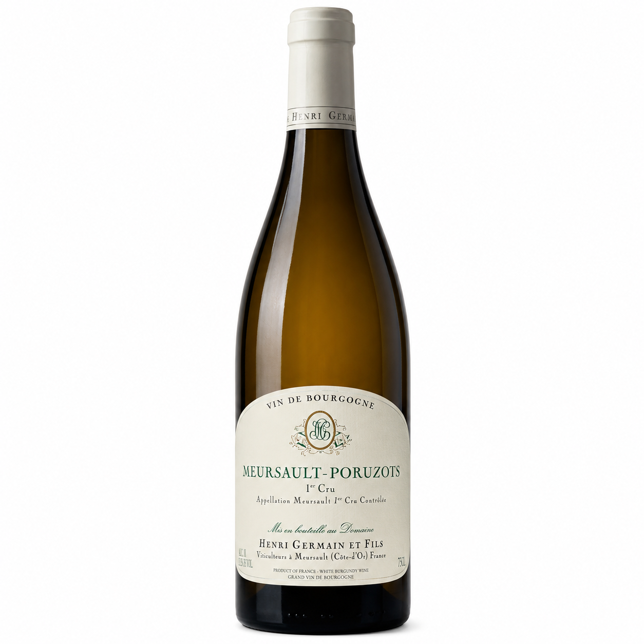Domaine Henri Germain & Fils – Meursault Premier Cru Poruzots – Burgundy France