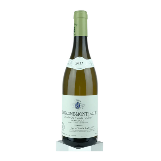 Domaine Jean-Claude Ramonet – Chassagne-Montrachet Premier Cru Clos du Caillerets 2017 – Burgundy France (bottle image)
