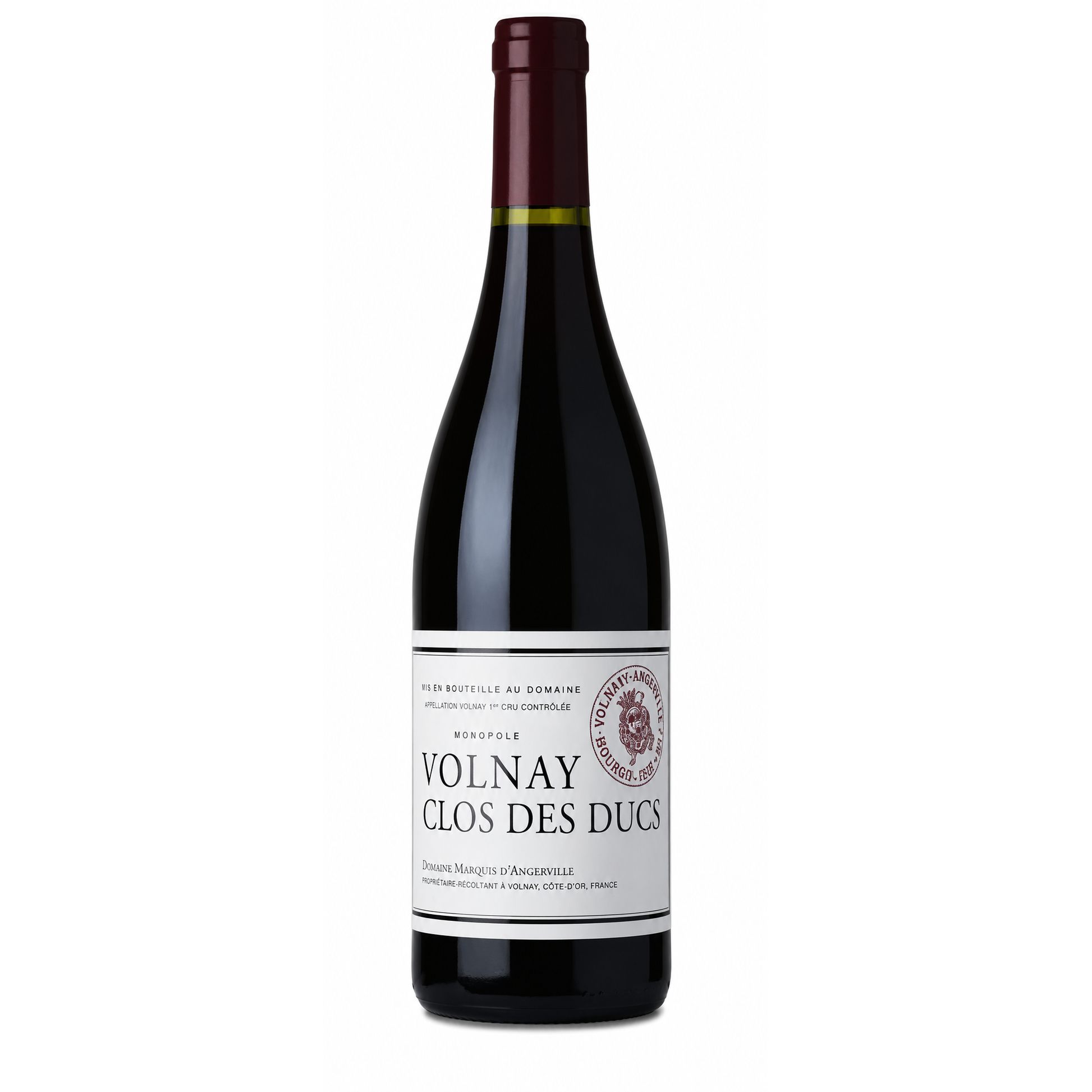 Domaine Marquis d'Angerville – Volnay Premier Cru Clos des Ducs Monopole 2009 – Burgundy France