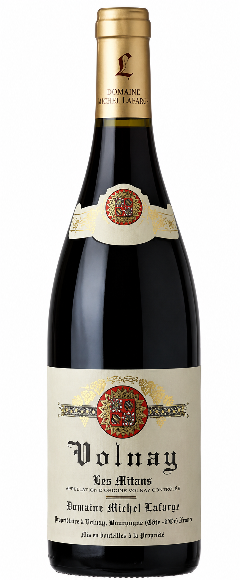 Domaine Michel Lafarge – Volnay Premier Cru Les Mitans – Burgundy France (bottle image)