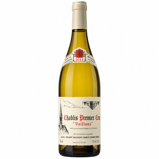 Domaine Vincent Dauvissat – Chablis Premier Cru Vaillons 2011 – Burgundy France