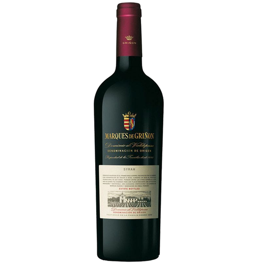 Marqués de Griñón Syrah 2019 bottle, Dominio de Valdepusa Vino de Pago Spanish red wine