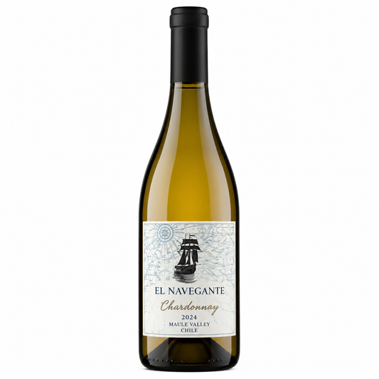 Bodegas Viña de Aguirre – El Navegante Chardonnay 2024 – Maule Valley Chile
