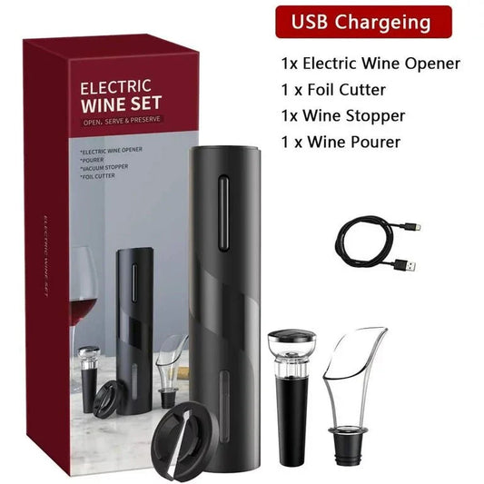 Dark Slate Gray Electric Wine Set Caná Wine Shop