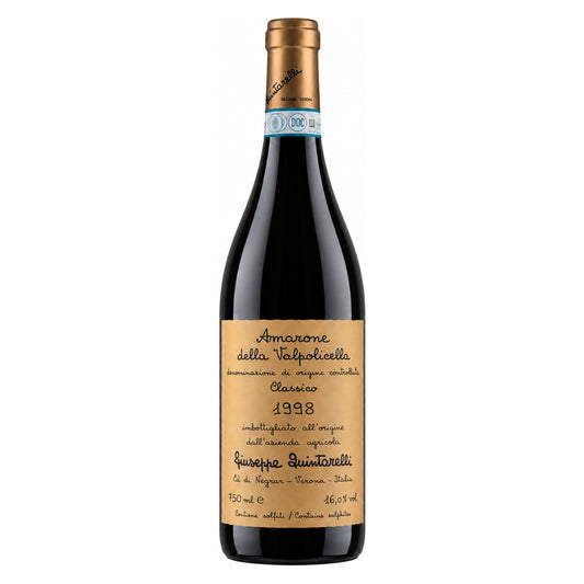 Giuseppe Quintarelli – Amarone della Valpolicella Classico 1998 – Veneto Italy